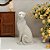 ESCULTURA LEOPARDO DECORATIVO EM RESINA NA COR AREIA 32,5CM - Imagem 2