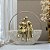 ESCULTURA DECOR FAMILIA EM RESINA CASAL C DOIS MENINOS 23CM - Imagem 2