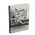 CAIXA LIVRO DECORATIVA EM MDF INTERIOR DESING BR CINZA E PT - Imagem 1