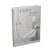 CAIXA LIVRO INTERIOR DESING DECORATIVA EM MDF BRANCO E CINZA - Imagem 1