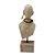 ESCULTURA DECORATIVA AFRICANA EM FERRO E MADEIRA 44CM - Imagem 1