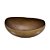 CENTRO DE MESA DECORATIVO EM ALUMINIO NA COR BRONZE 30CM - Imagem 1