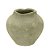 VASO DECORATIVO EM CERAMICA RUSTIC BEGE E MARROM 17CM - Imagem 1