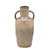 VASO DECORATIVO COM ALCAS EM CERAMICA CINZA E MARROM 27CM - Imagem 1