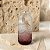 VASO DECORATIVO EM VIDRO  AMBAR E ROXO E TRANSPARENTE 30CM - Imagem 2