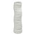 VASO DECORATIVO ARGOLAS EM CERAMICA  BRANCO 52,5CM - Imagem 1