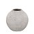 VASO DECORATIVO LINHAS EM CERAMICA  BRANCO E CINZA 18,5CM - Imagem 1