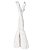 ESCULTURA DECORATIVA PERNAS CRUZADAS RESINA OFF WHITE 33CM - Imagem 1