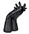 ESCULTURA DECORATIVA  MAO EM RESINA PRETO 26CM - Imagem 1