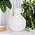 VASO BOJUDO DECORATIVO EM METAL OFF WHITE 15CM - Imagem 2