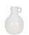 VASO BOJUDO DECORATIVO EM METAL OFF WHITE 15CM - Imagem 1
