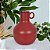 VASO BOJUDO DECORATIVO EM METAL MARROM 15CM - Imagem 2