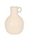 VASO BOJUDO EM DECORATIVO EM METAL BEGE 15CM - Imagem 1