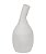 VASO MINIMALISTA DECORATIVO EM CERAMICA M BRANCO 29CM - Imagem 1