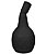VASO DECORATIVO MINIMALISTA EM CERAMICA G PRETO 30CM - Imagem 1