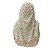 ESCULTURA SAGRADO CORACAO DE MARIA COM PEROLA DE 20CM CAFE - Imagem 3