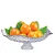 CENTRO DE MESA SALADEIRA E FRUTEIRA GOURMET C/ PE EM VIDRO - Imagem 1
