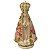 ESCULTURA NOSSA SRA APARECIDA DECOUPADA FLORAL DE 14,5CM - Imagem 1