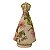 ESCULTURA NOSSA SRA APARECIDA DECOUPADA FLORAL DE 14,5CM - Imagem 3