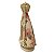 ESCULTURA NOSSA SRA APARECIDA DECOUPADA FLORAL DE 14,5CM - Imagem 2