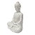 ESCULTURA BUDA DA SABEDORIA DECORATIVOPO DE MARMORE 21,5CM - Imagem 2