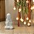 ESCULTURA DECOR MONGE CARECA ORACAO EM PO DE MARMORE 16,5CM - Imagem 3