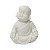 ESCULTURA TRIO DE BUDA EM PO DE MARMORE 6,0CM - Imagem 4