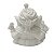 ESCULTURA GANESHA DECORATIVO EM PO DE MARMORE 16,5CM - Imagem 3