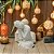 ESCULTURA BUDA DECORATIVO SONHADOR EM PO DE MARMORE 21CM - Imagem 4