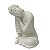 ESCULTURA BUDA DECORATIVO SONHADOR EM PO DE MARMORE 21CM - Imagem 2