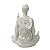 ESCULTURA SAO FRANCISCO MEDITANDO EM PO DE MARMORE 18,5CM - Imagem 3