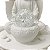 FONTE DECOR BUDA FOLHA NA LOTUS EM PO DE MARMORE BIVOLT 31CM - Imagem 4