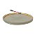 BANDEJA BASE ILUMINADA EM PO DE MARMORE DECORATIVA 19CM - Imagem 1
