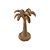 COQUEIRO DECORATIVO 26,5CM  EM RESINA MARROM - Imagem 1
