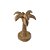 COQUEIRO DECORATIVO 21X5 CM EM RESINA MARROM - Imagem 1