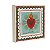 QUADRO BOX DECORATIVO SAGRADO CORACAO EM MDF 20X20 - Imagem 2