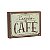 QUADRO BOX CANTINHO DO CAFE EM MDF 15x20 - Imagem 2