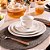 Ap Jantar Gourmet em Porcelana 16 Peças Branco Bianchini - Imagem 3