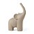 ESCULTURA DECORATIVA ELEFANTE EM CERAMICA MART 27,5cm - Imagem 1
