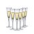 JG 6 TACAS DE CRISTAL PARA CHAMPAGNE EVENT FLUTE RITZENHOFF - Imagem 1