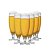 JOGO DE 6 TACAS DE CRISTAL PARA CERVEJA ELITE RITZENHOFF - Imagem 1