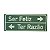 Quadro Box Ser feliz. Ter razao em MDF 12x30 - Imagem 1