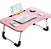 MESA PORTATIL MULTIUSO NOTEBOOK DOBRAVEL ROSA - Imagem 2