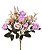 BUQUÊ ROSA E BOTAO X5 LAVANDA - Imagem 1