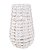 LANTERNA DECORATIVA EM FIBRA BRANCO 34 cm - Imagem 1