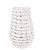 LANTERNA DECORATIVA EM FIBRA BRANCO 29 cm GRILLO - Imagem 1