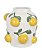 VASO EM CERAMICA AMARELO 22x20 cm GRILLO - Imagem 1