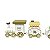 TREM DECORATIVO CANDY BRANCO EM MADEIRA 20X5CM - Imagem 3