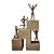 ESCULTURA DECORATIVA 24,5 CM ESPRESSIONE EM RESINA - Imagem 1