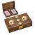 JOGO DE TABULEIRO DECORATIVO 12X12 CM ESPRESSIONE - Imagem 1